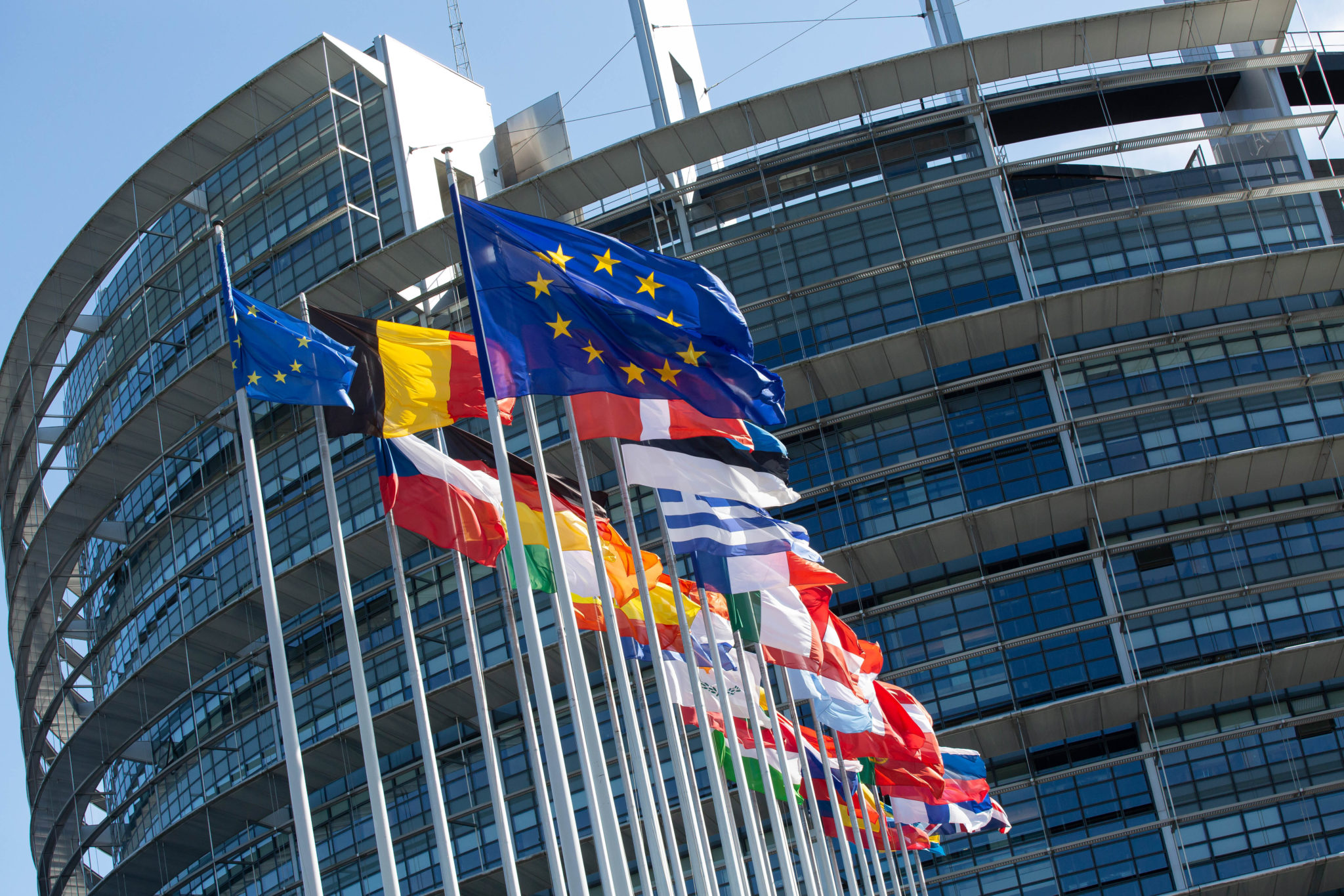 EU Parliament in Strasbourg where MEP meet for EU affairs | Elections 24 is well underway.